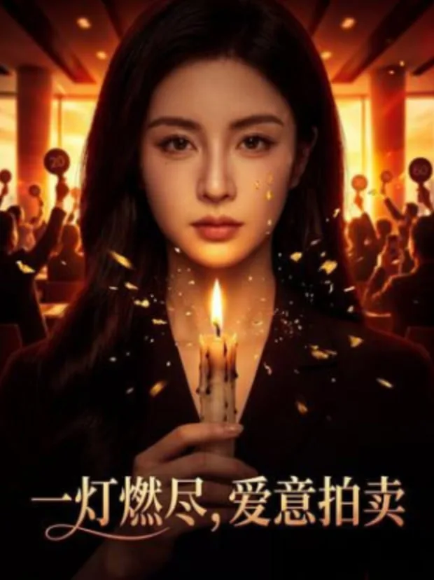 一灯燃尽，爱意拍卖海报