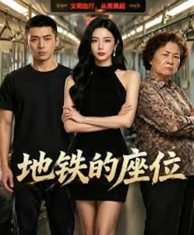 地铁的座位海报