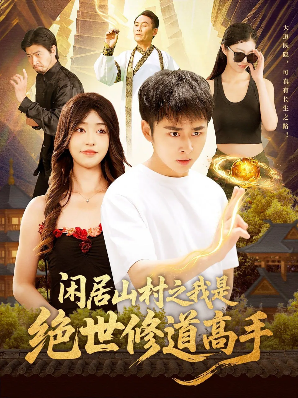 闲居山村之我是绝世修道高手海报